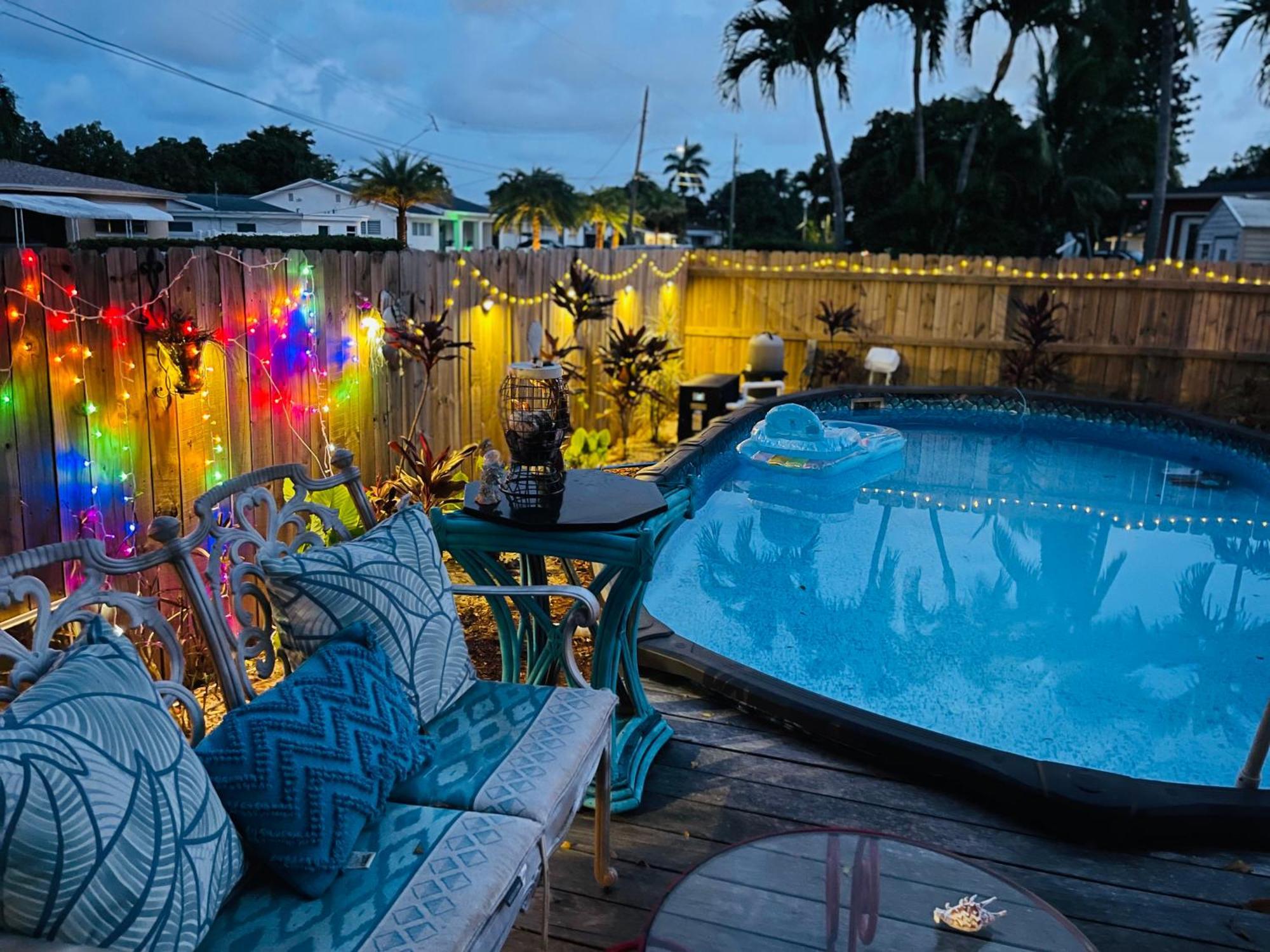 Tropical Pool Luxury Home Best Location Beaches Restaurant Hard Rock Fun Hallandale Beach Exterior foto